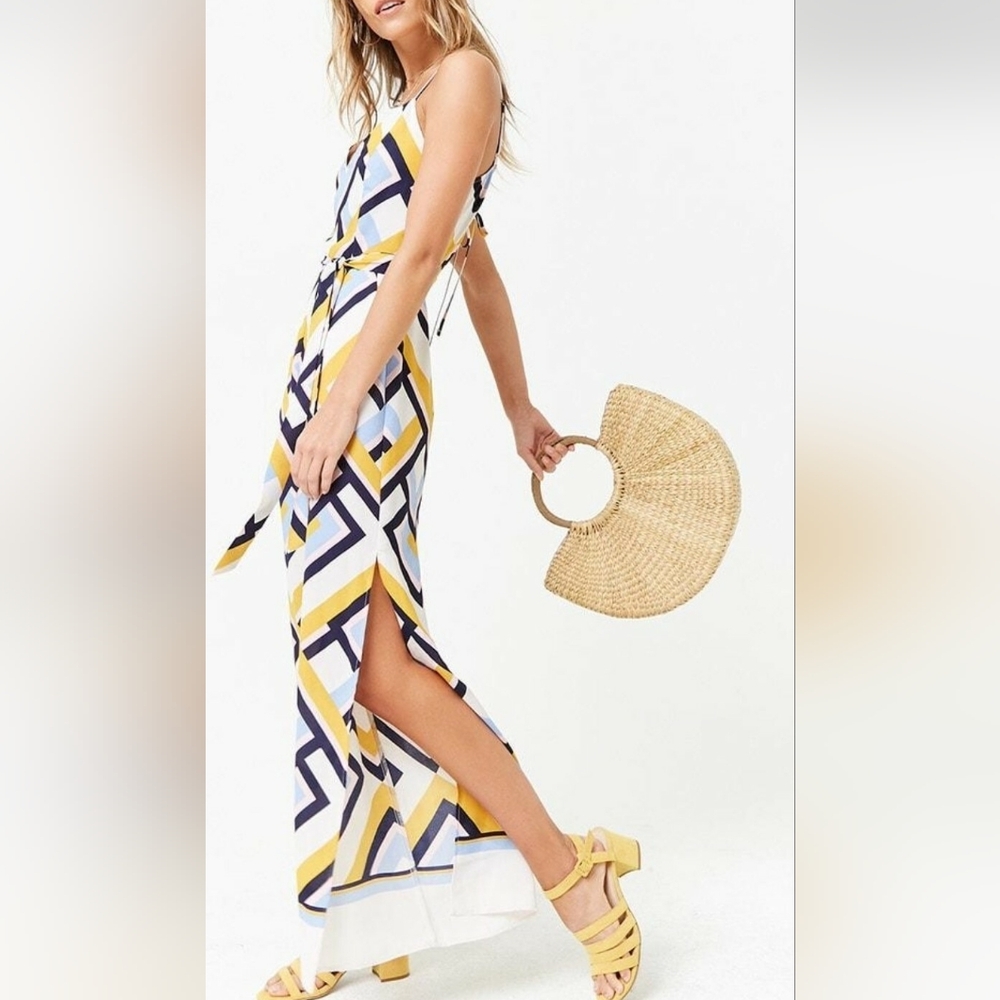 Forever 21 jumpsuit with slit
